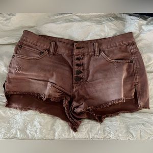 Free people shorts size 26